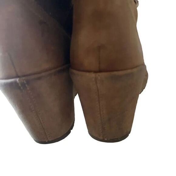 Merrell Women's Tan Tremblant Wedge Waterproof Lace Up Boots SZ 7.5 - Picture 6 of 12